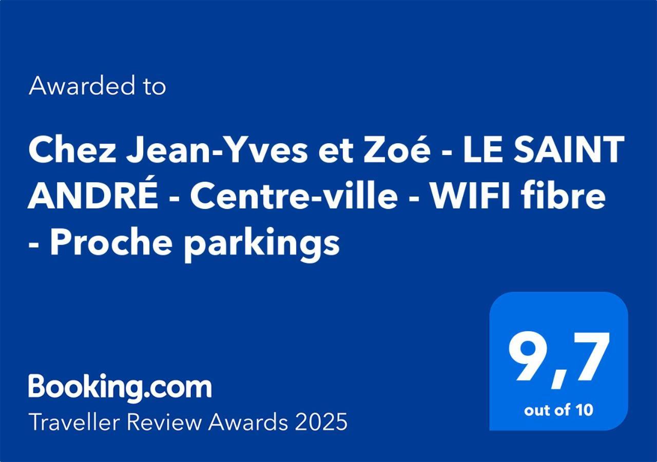 Apartamento Chez Jean-Yves Et Zoe - Le Saint Andre - Au Calme, Tres Propre, Proche Parkings, Clim Niort Exterior foto